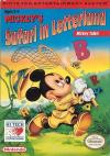 Mickey's Safari in Letterland Box Art Front